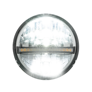 5.75” SAE/ECE LED Headlight with Front position & indicator 