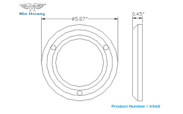 specifications of 4" 法蘭蓋
