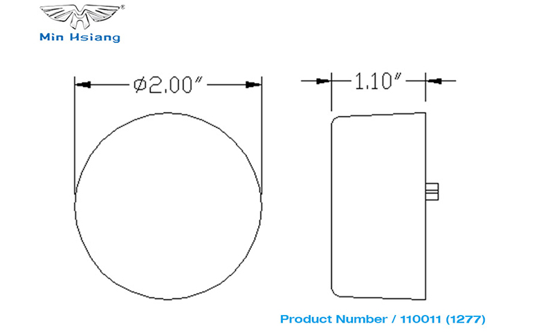 specifications of 密封間隙標誌燈