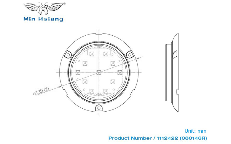 specifications of LED 剎車燈/後位置燈