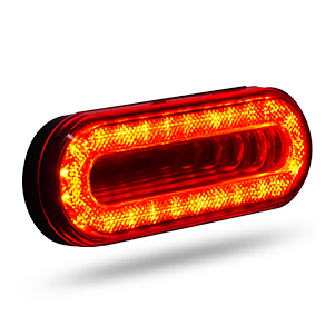 6" Mirage Oval Stop, Turn & Tail Light