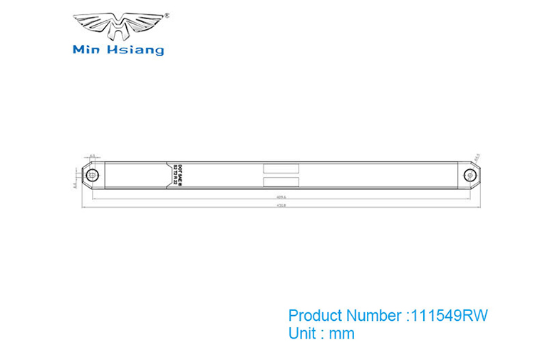 specifications of 17" 停止/轉彎/尾部/倒車組合燈條