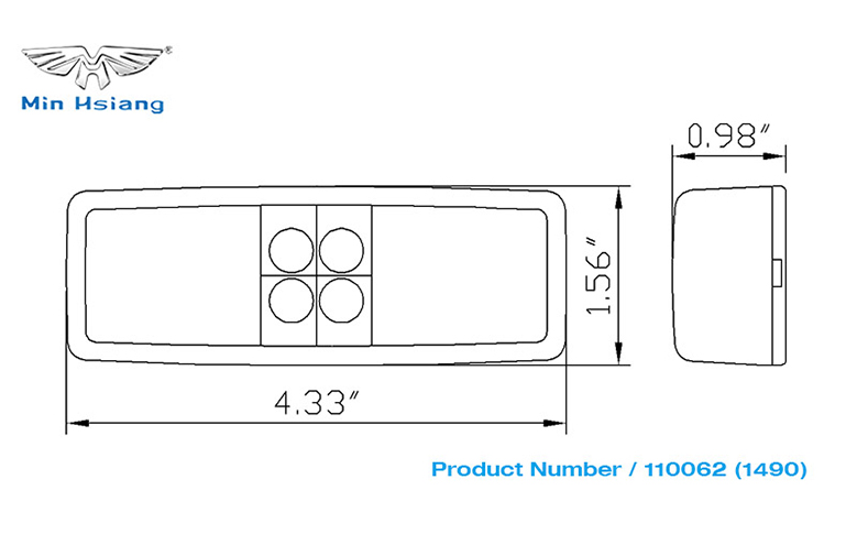 specifications of LED Clearance Marker Light