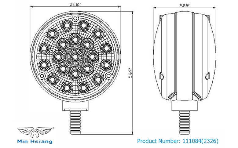 specifications of LED 雙面燈，帶鍍鉻框
