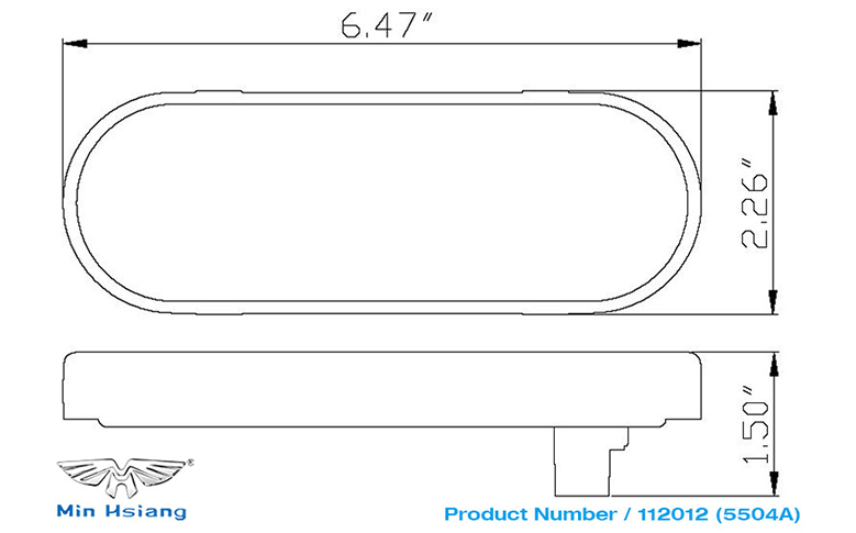specifications of 6" 密封轉向信號燈