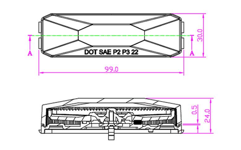 specifications of Abyss Clearance Marker Light