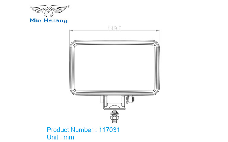 specifications of 8 LED 工作燈