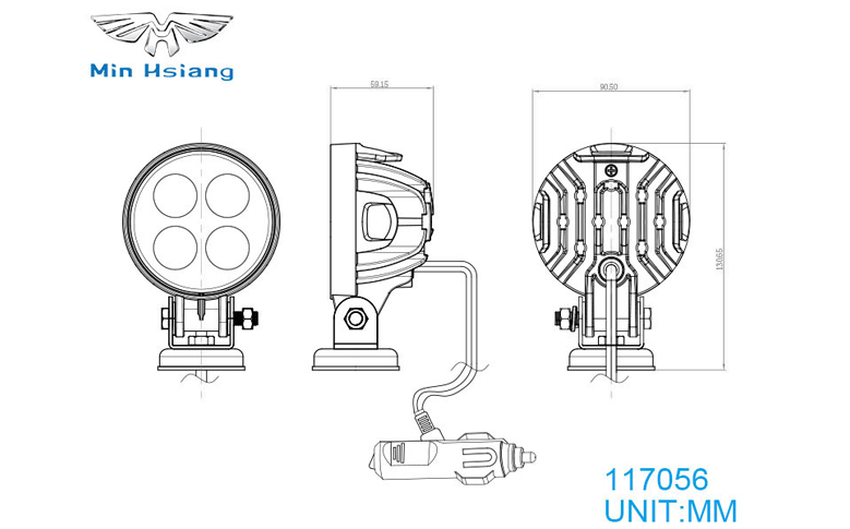 specifications of LED 工作燈帶磁鐵